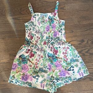 Janie and Jack Floral Romper